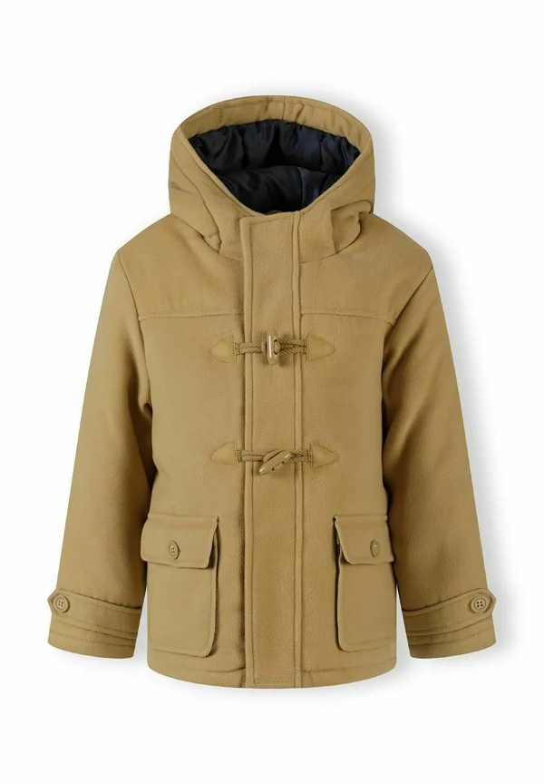 HOODED WITH POCKETS - Winter jacket - sand