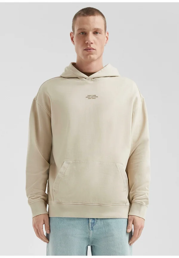 Hoodie - beige