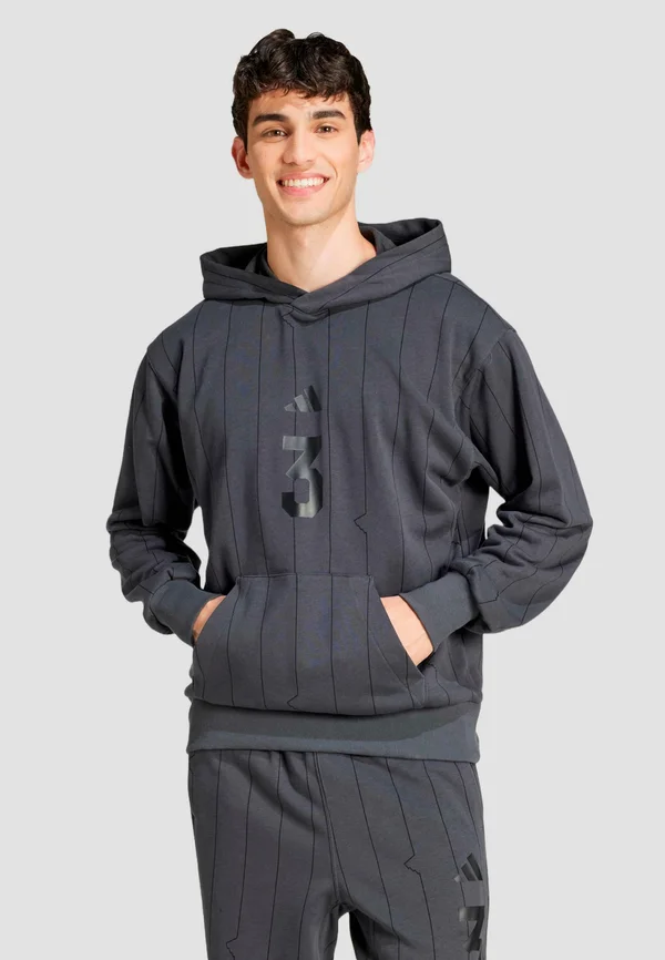 Hoodie - multicolor dark grey heather