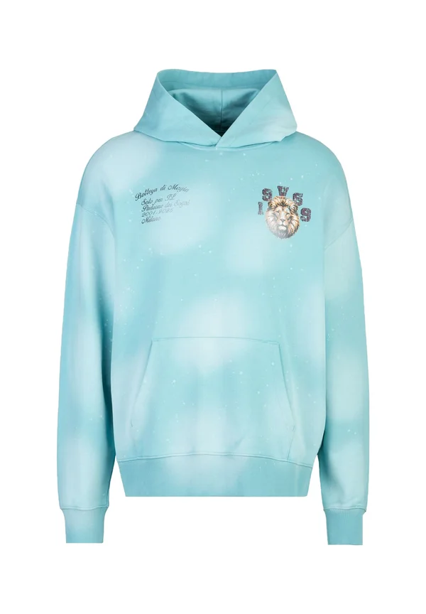 Hoodie - retro blue