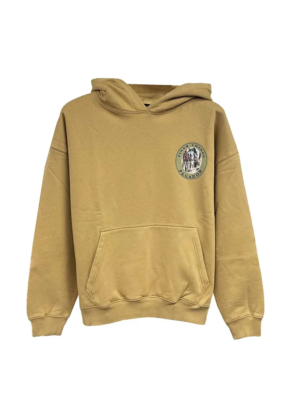 Hoodie - vintage washed espresso