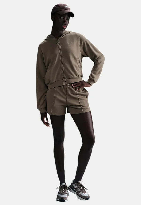 HOODIE - Zip-up sweatshirt - brown