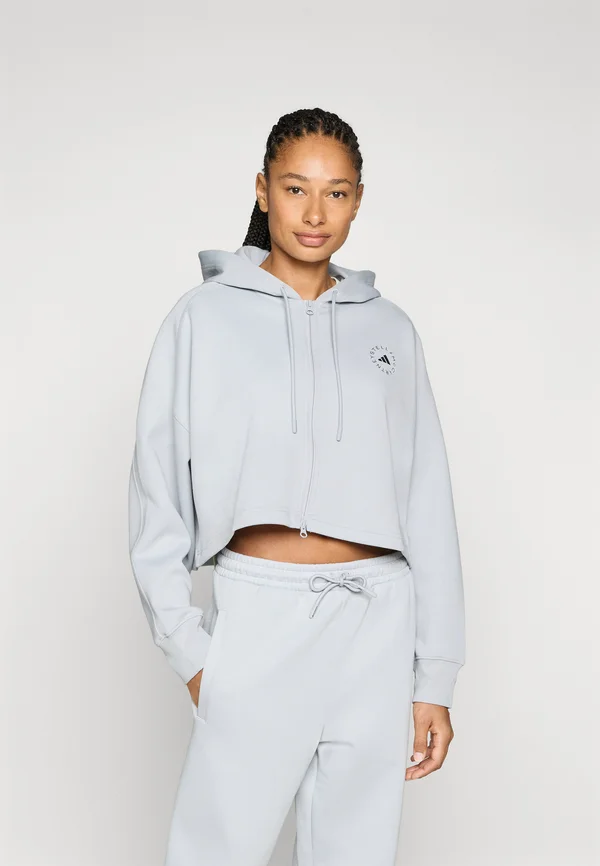 HOODIE - Zip-up sweatshirt - clear onix
