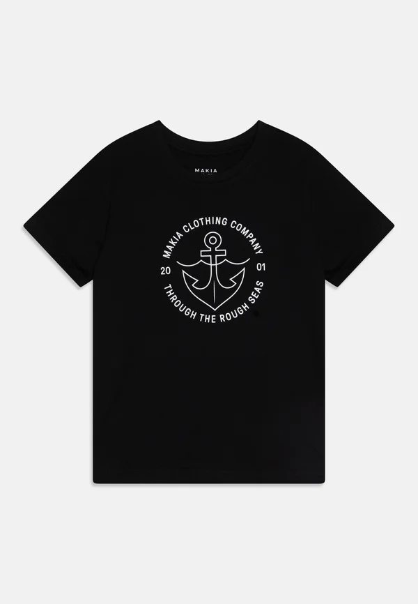 HOOK UNISEX - Print T-shirt - black