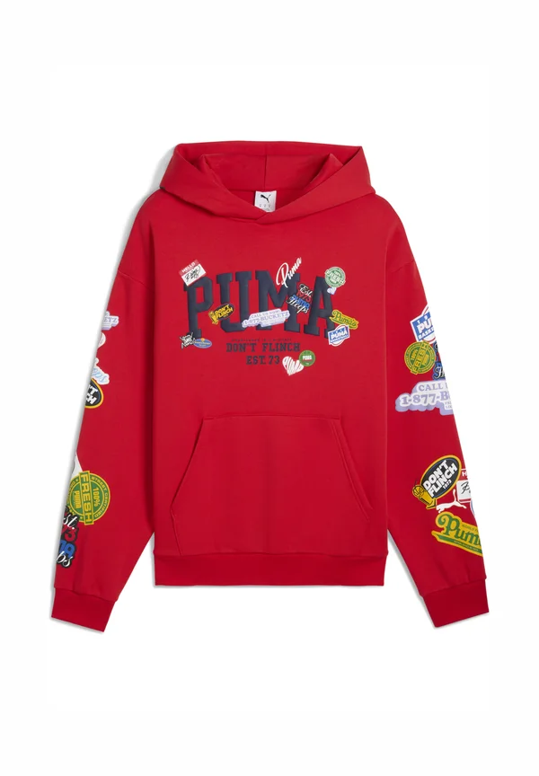HOOPERHOTLINE - Hoodie - for all time red