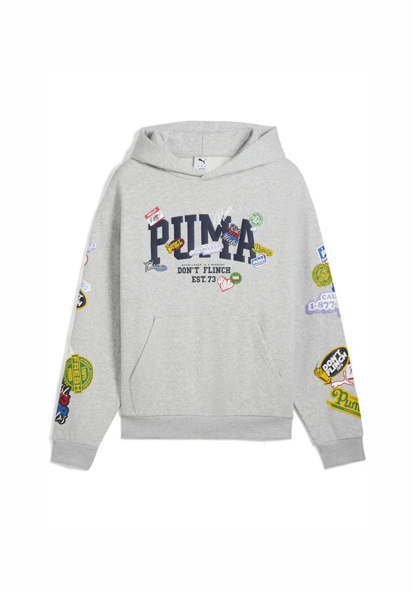 HOOPERHOTLINE - Hoodie - light gray heather