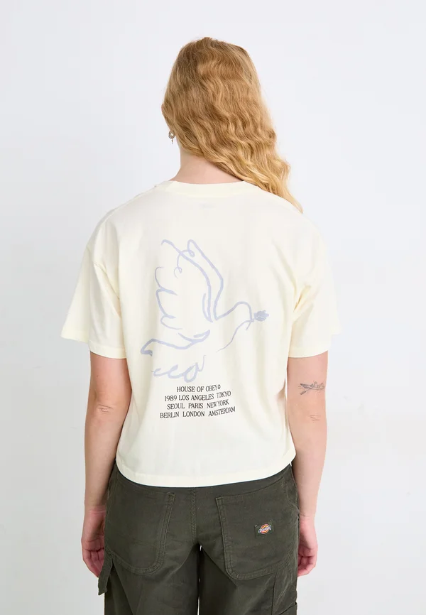 HOUSE OF DOVE - Print T-shirt - unbleached