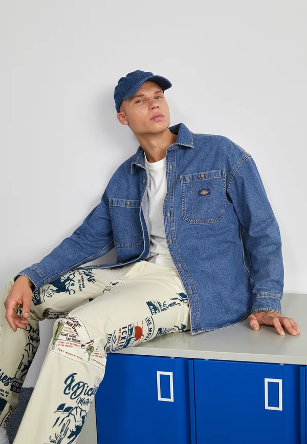 HOUSTON - Shirt - classic blue