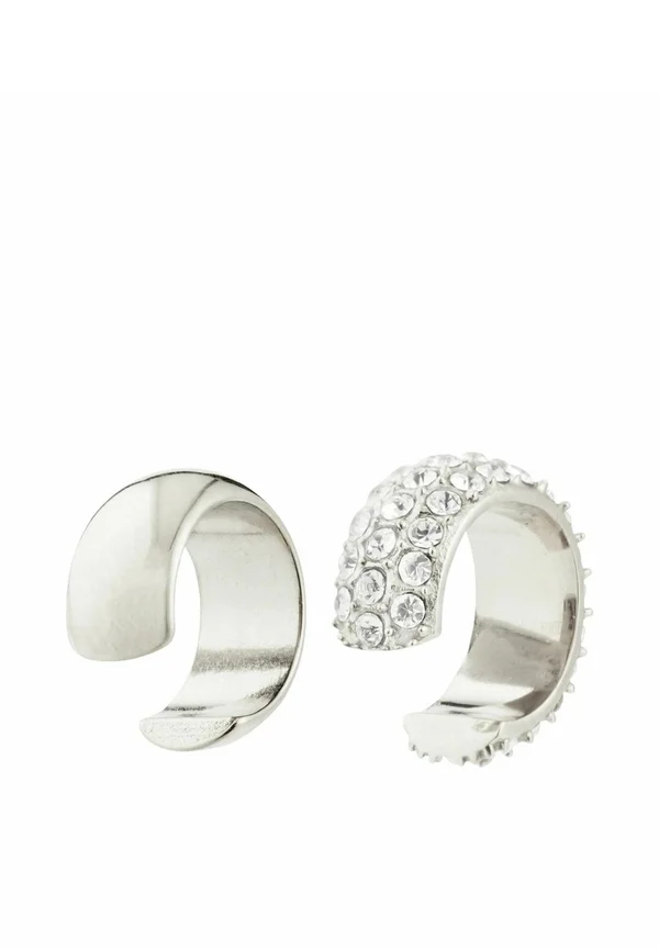 HUDSYN SET - Earrings - silver-coloured