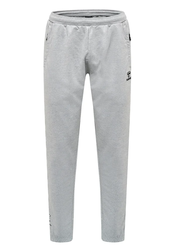 Hummel hmlMOVE GRID  PANTS - Tracksuit bottoms - grey melange