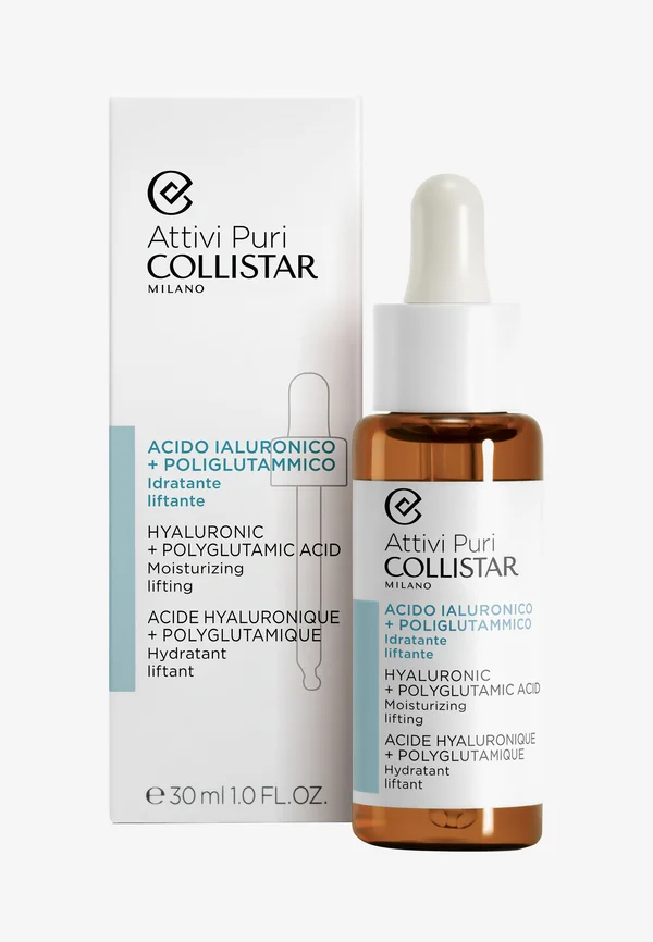 HYALURONIC + POLYGLUTAMIC ACID DROPS WITH MOISTURIZING & LIFTING EFFECT - Serum
