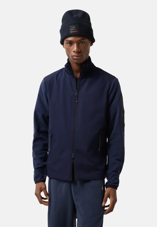HYBRID GEFION - Fleece jacket - dunkelblau