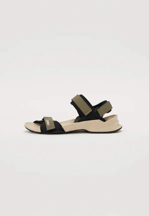 HYDROTERRA - Walking sandals - olive strata/core black/wonder beige