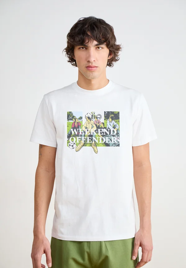 HYMNS - Print T-shirt - white
