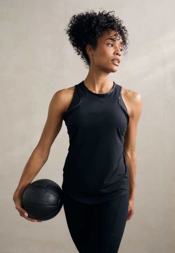 HYPERNATURAL TANK  - Top - black