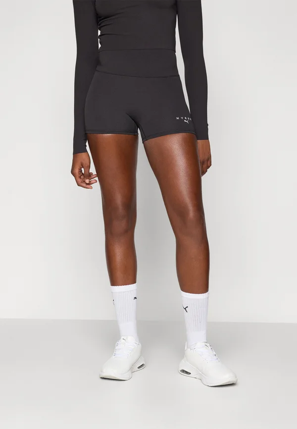 HYROX SHAPELUXE SHORT - Leggings - black