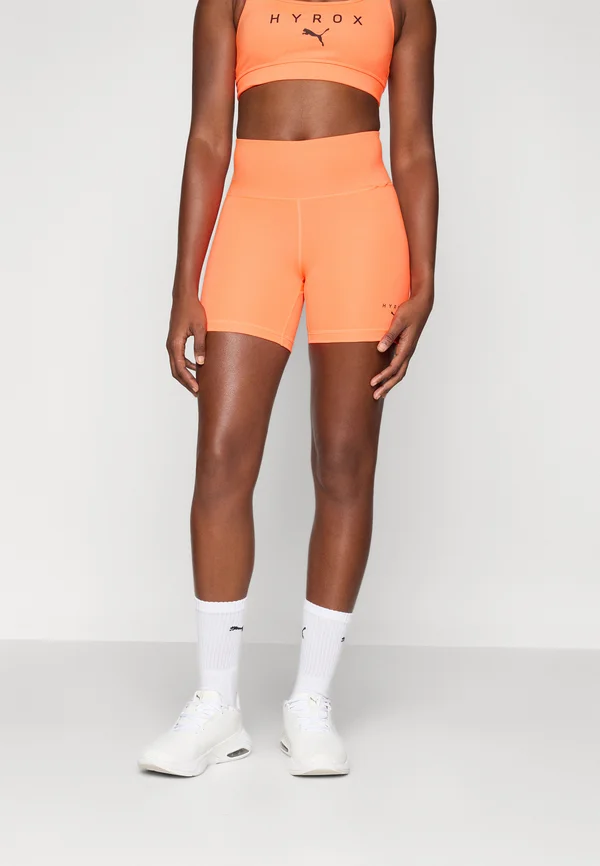 HYROX SHORT  - Leggings - glowing red