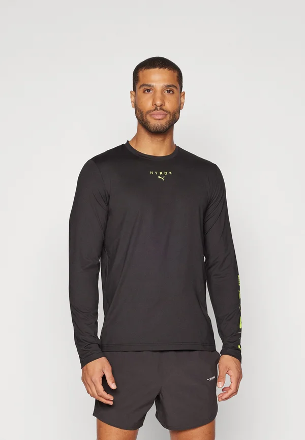 HYROX TEE - Long sleeved top - black
