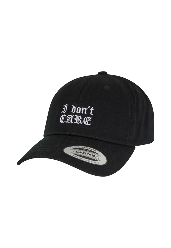I DONT CARE LOW PROFILE TWILL - Cap - black
