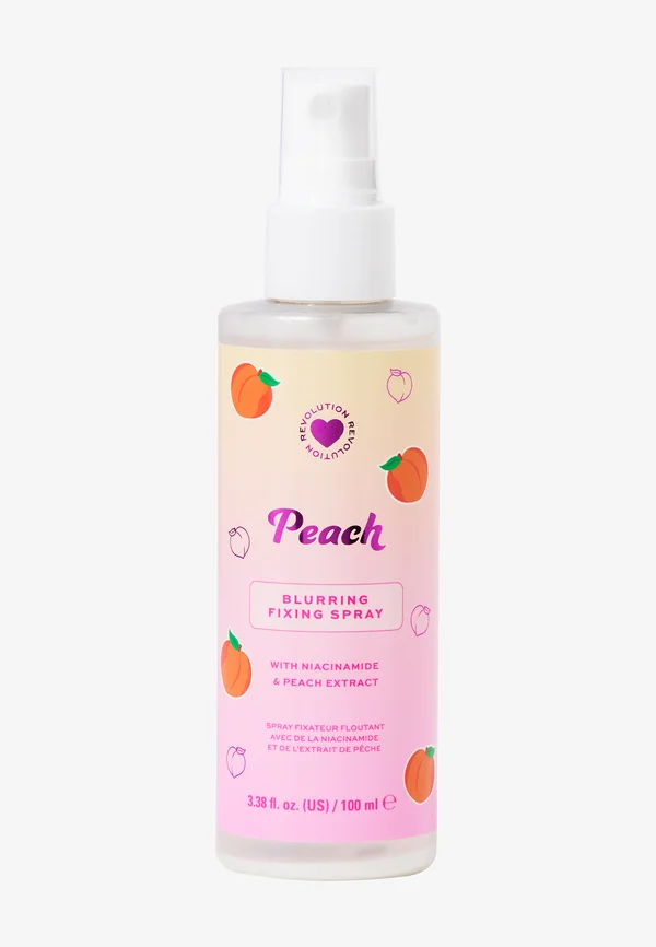 I HEART REVOLUTION WATERMELON DEWY FIXING SPRAY - Setting spray & powder - peach mattifying