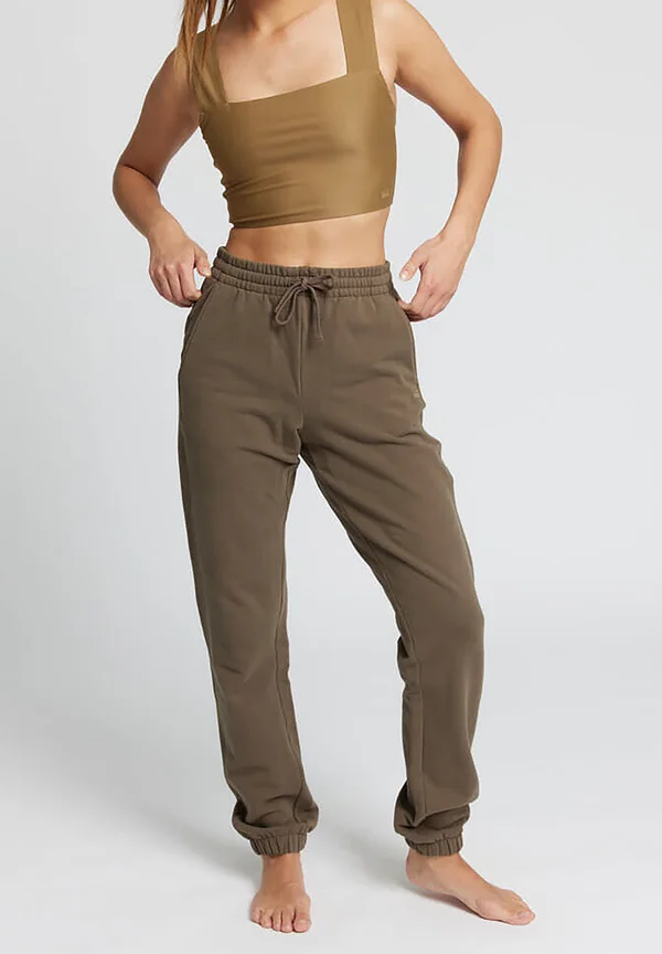 IBINA - Tracksuit bottoms - bark