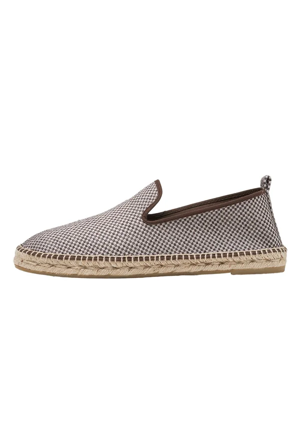 IBIZA - Espadrilles - brown checker