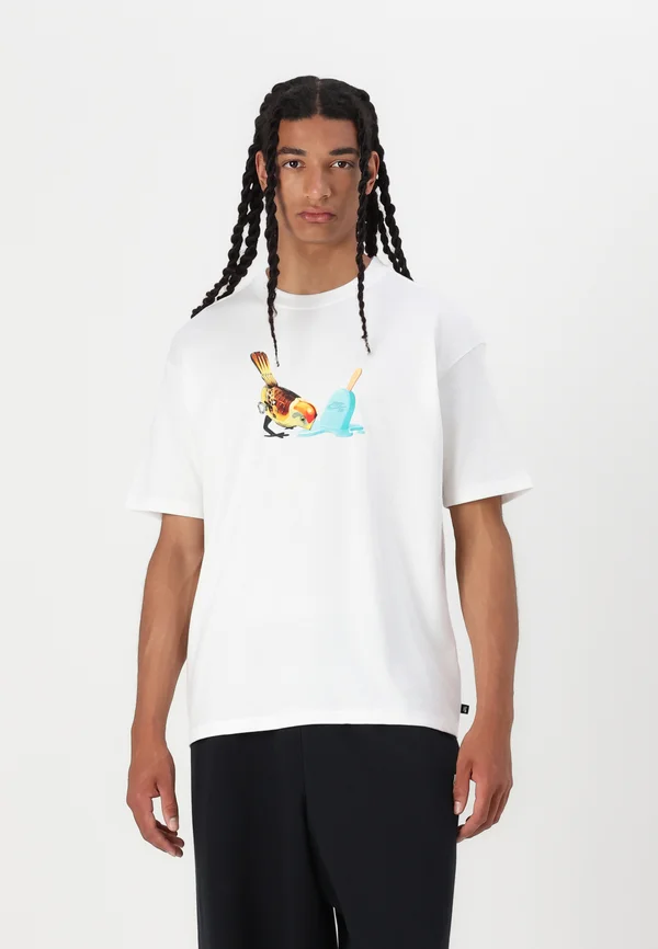ICE CREAM TEE - Print T-shirt - white
