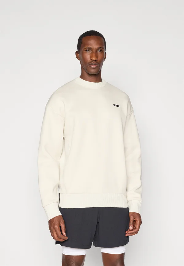 ICON HEAVY CREW - Sweatshirt - summit white/white