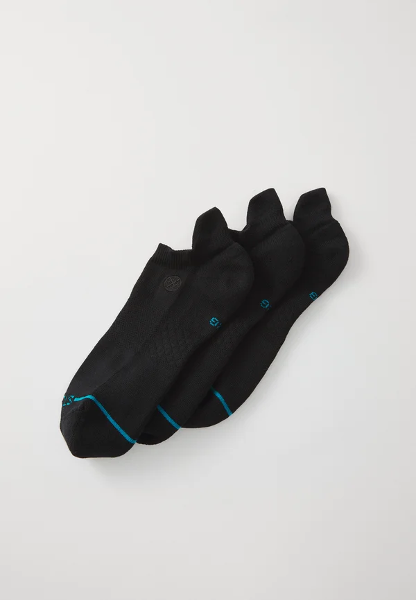 ICON LOW TAB UNISEX 3 PACK - Socks - black/black