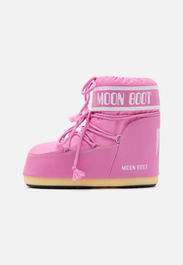 ICON LOW UNISEX - Lace-up ankle boots - pink