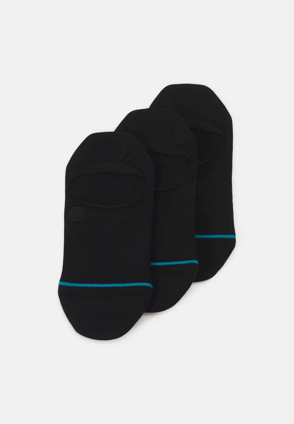 ICON NO SHOW UNISEX 3 PACK - Trainer socks - black