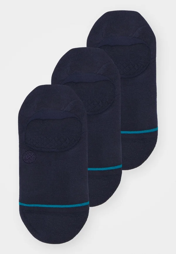 ICON NO SHOW UNISEX 3 PACK - Trainer socks - darknavy