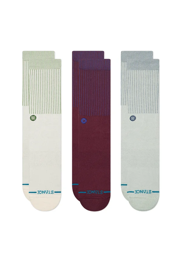 ICON POP CREW 3 PACK UNISEX - Socks - canvas