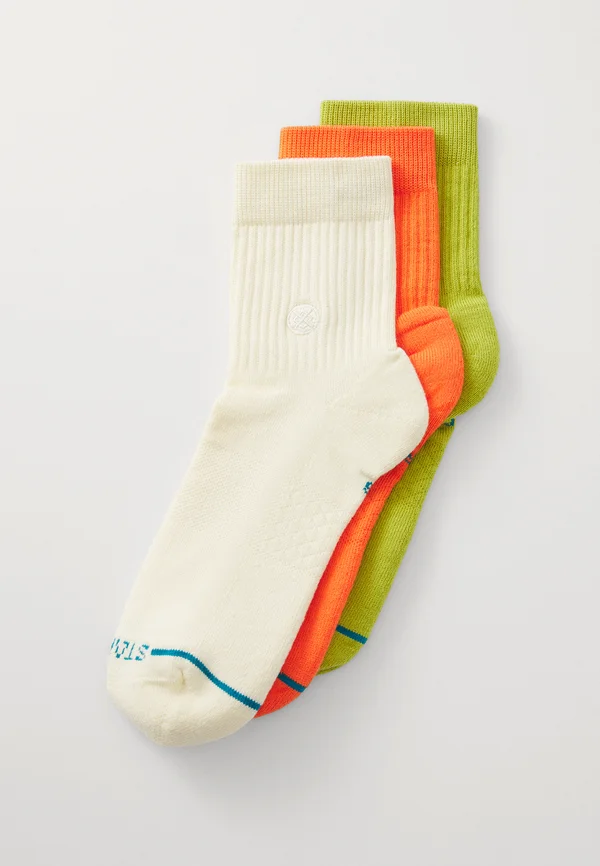 ICON QUARTER UNISEX 3 PACK - Socks - canvas