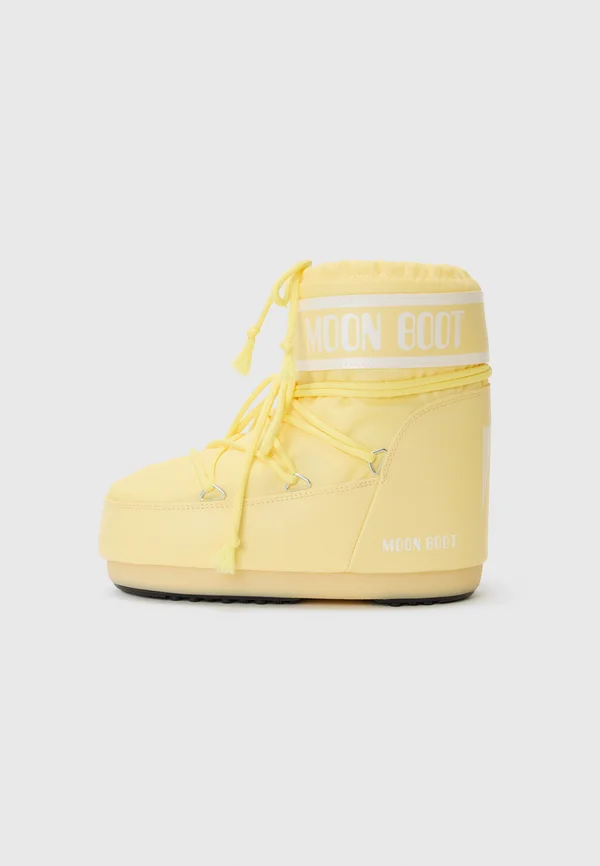 ICON UNISEX - Lace-up ankle boots - light yellow