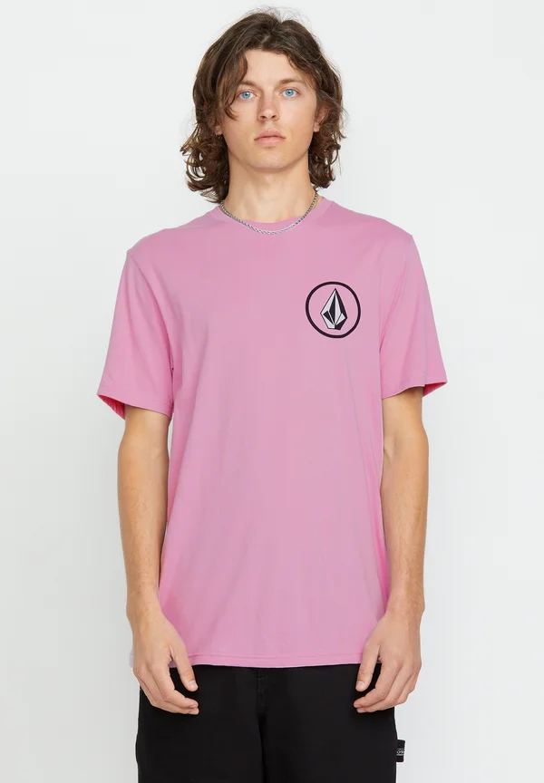 ICONIC STONE - Print T-shirt - steel purple