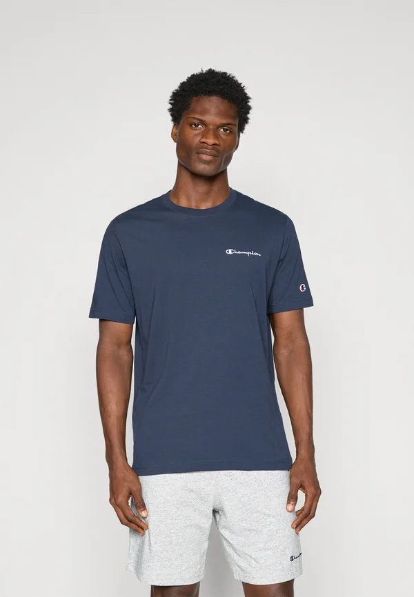 ICONS CONTRAST CREWNECK - Basic T-shirt - dark blue