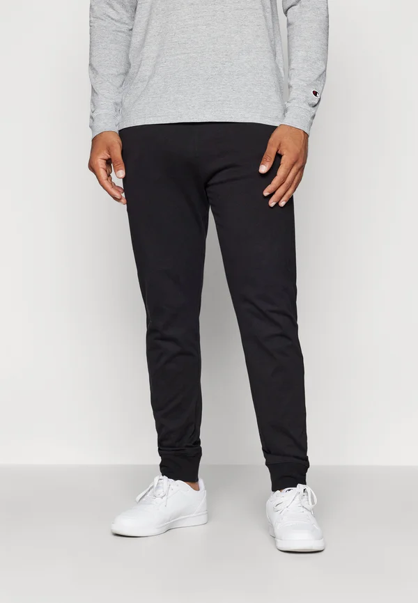 ICONS CUFF PANTS  - Tracksuit bottoms - black