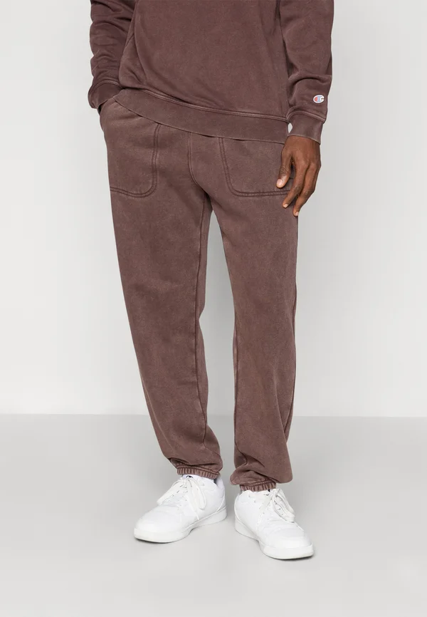 ICONS CUFF PANTS - Tracksuit bottoms - bordeaux
