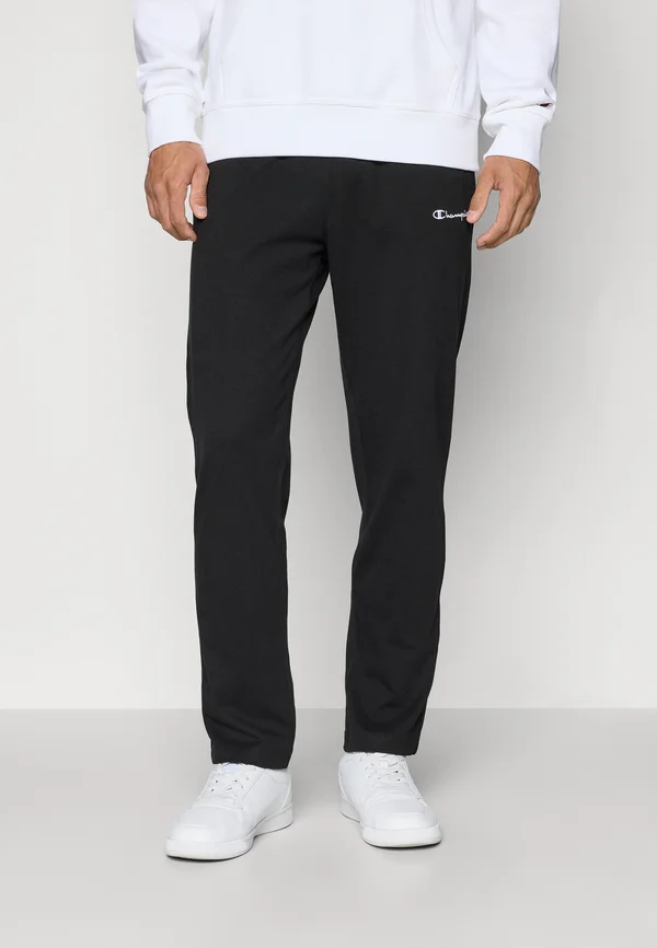 ICONS STRAIGHT HEM PANTS - Tracksuit bottoms - black