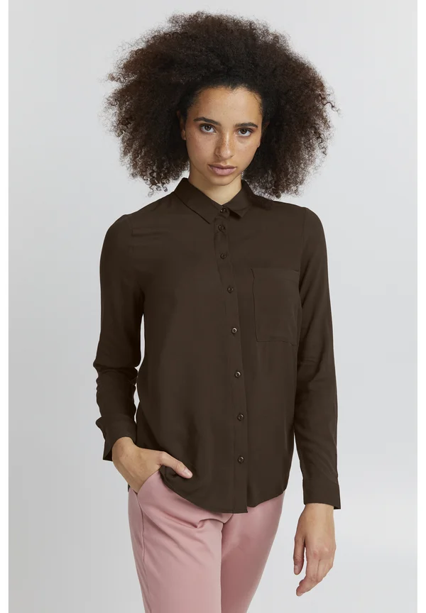IHMAIN SH - Button-down blouse - bracken