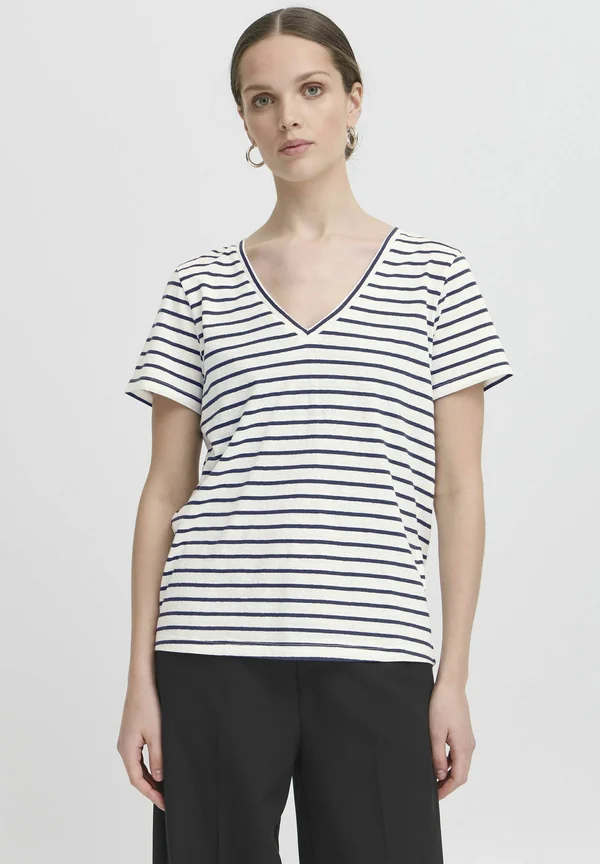 IHYULIETTA - Print T-shirt - total eclipse stripe