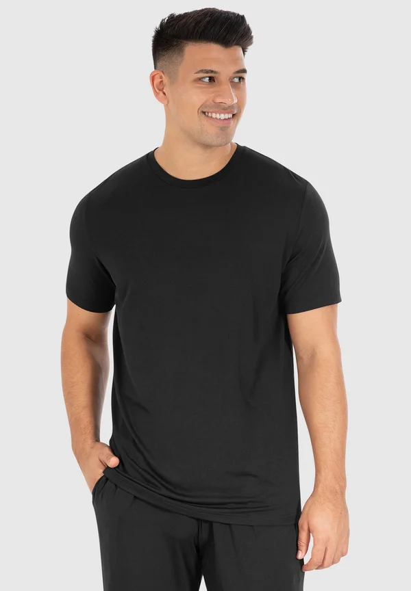 ILIAN MODAL BASICS - Basic T-shirt - schwarz