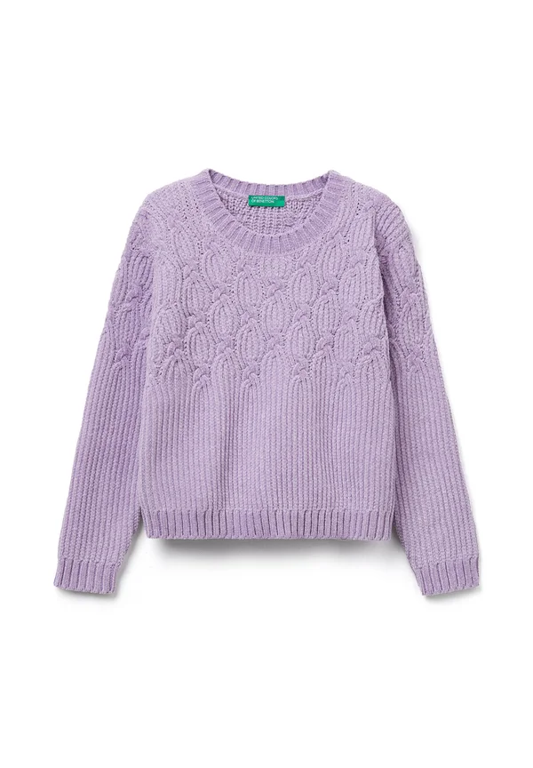 IN CHENILLE - Jumper - violet