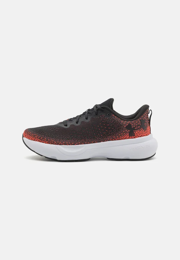 INFINITE - Road running shoes - black/ares red