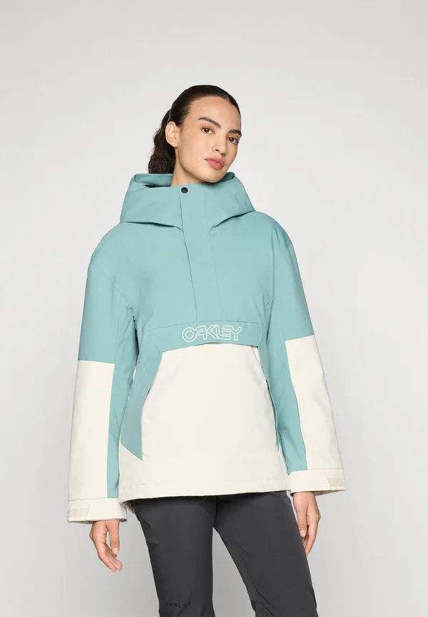 INSULATED ANORAK - Snowboard jacket - mist/pacifc