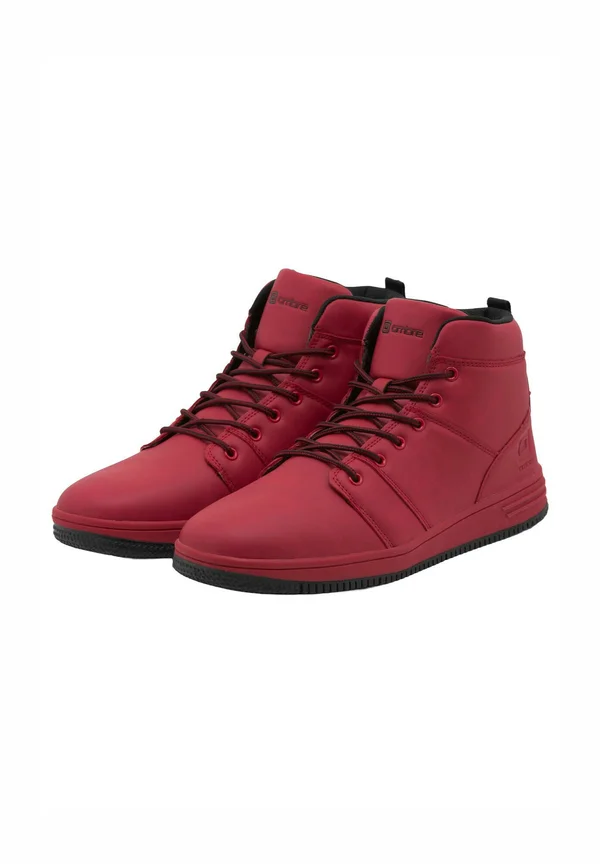 INSULATED FOSH - Lace-up ankle boots - red