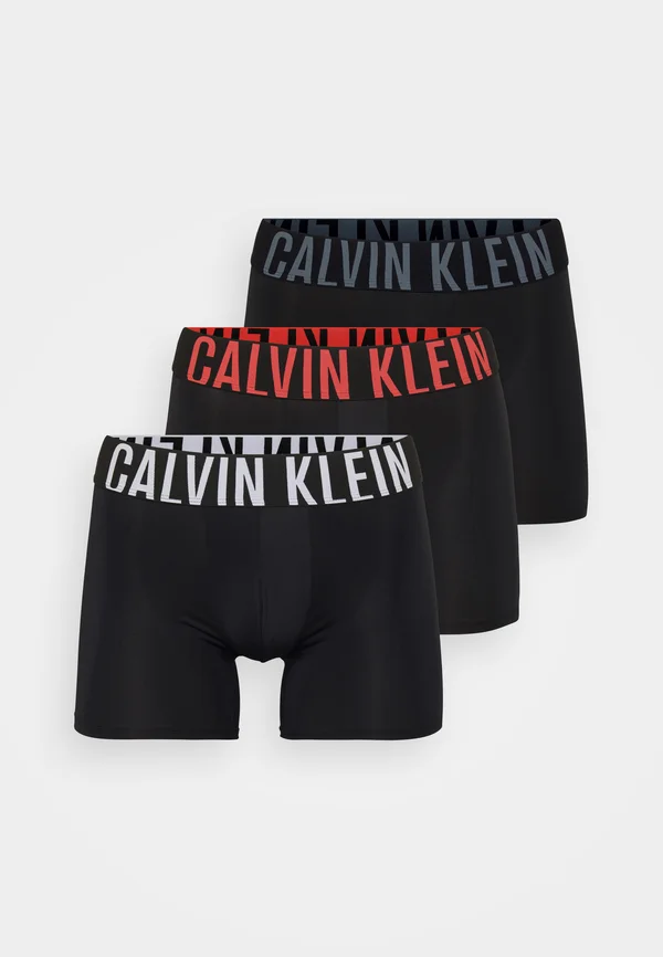 INTENSE POWER 3 PACK - Trunks - black/white/turbulence