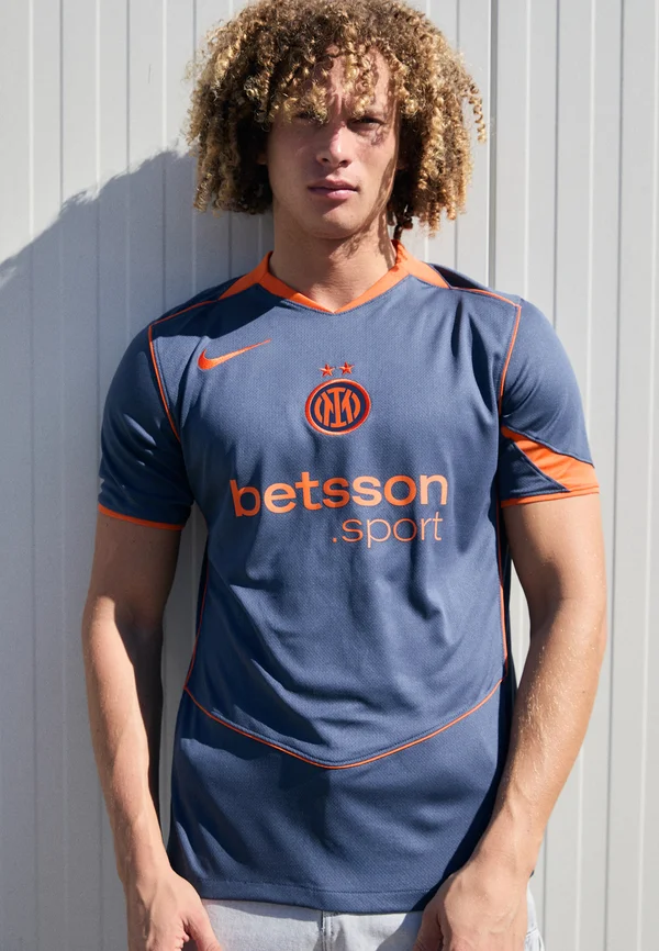 INTER MILAN 2025/26 STADIUM THIRD - Club wear - thunder blue/safety orange