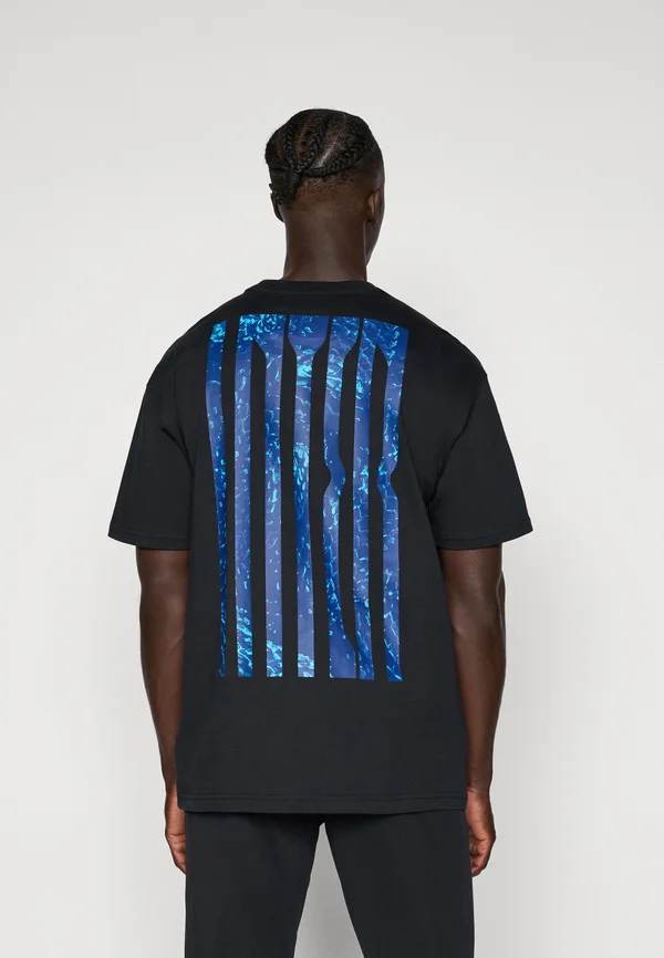 INTER MILAN PRINT TEE - Club wear - black